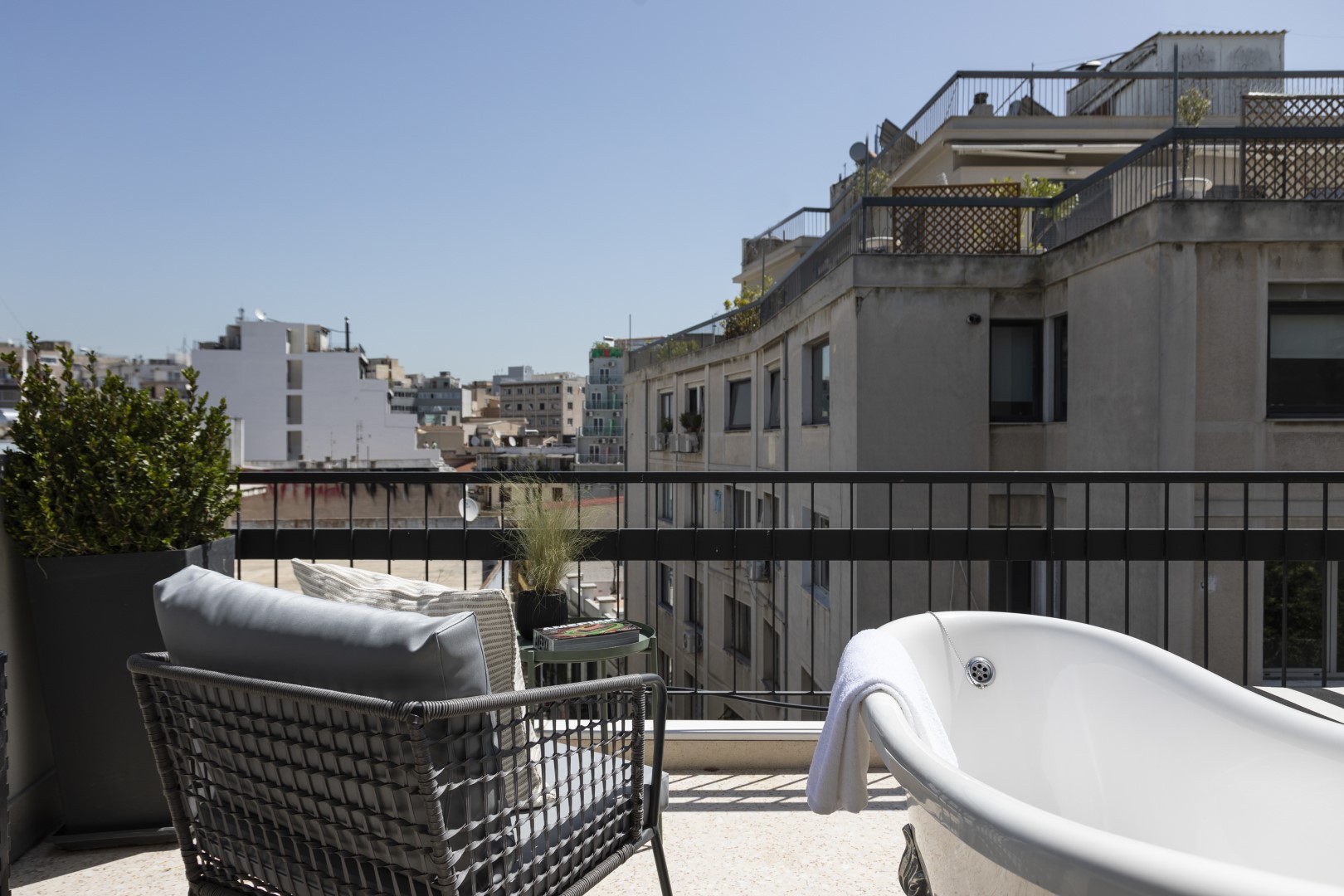 Deluxe Penthouse Double Room with Terrace