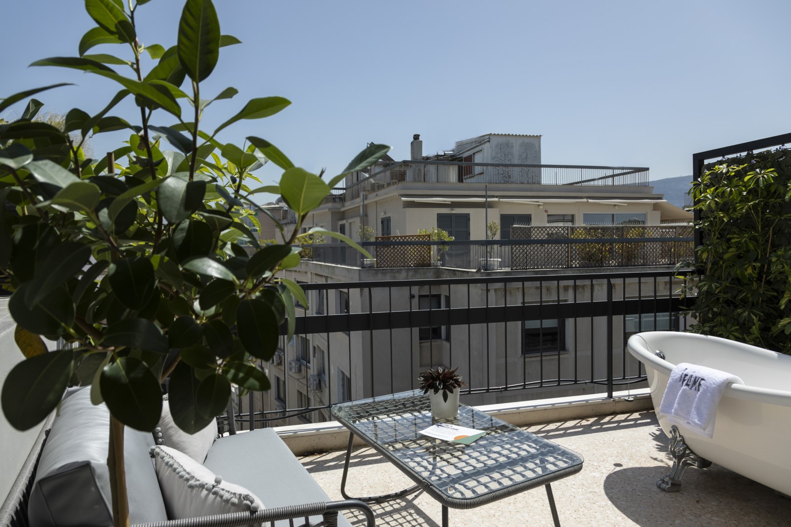 Deluxe Penthouse Double Room with Terrace